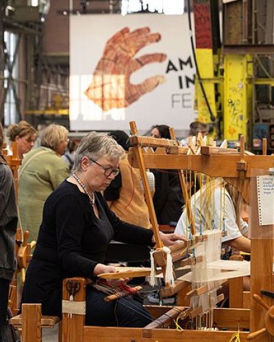 Ambacht in beeld festival weven